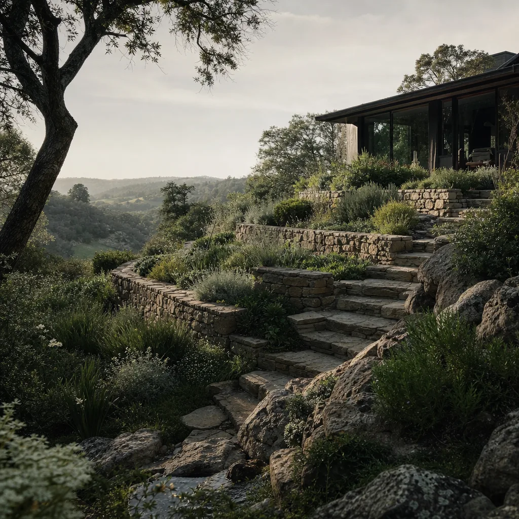 Terraced Hillside Garden — image 2
