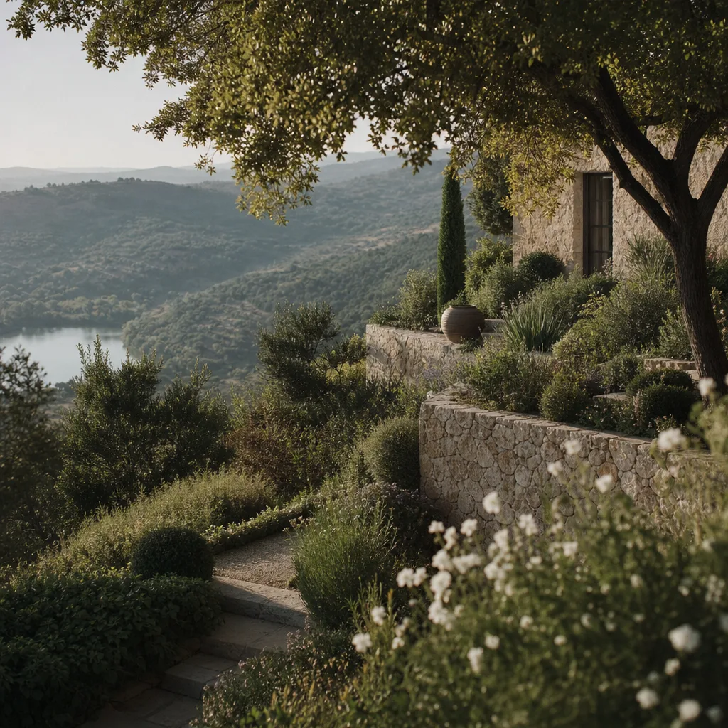 Terraced Hillside Garden — image 1